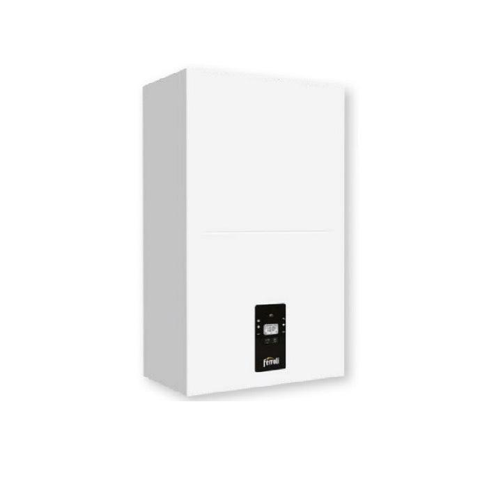 Caldaia a Condensazione Ferroli BLUEHELIX ALPHA 34C Metano o Gpl 0TPF7AWA Completa di kit Scarico Fumi