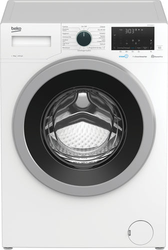 BEKO LAVATRICE 9KG STEAMCURE B INVERTER VAPORE 1400GIRI WTY91436SI-IT
