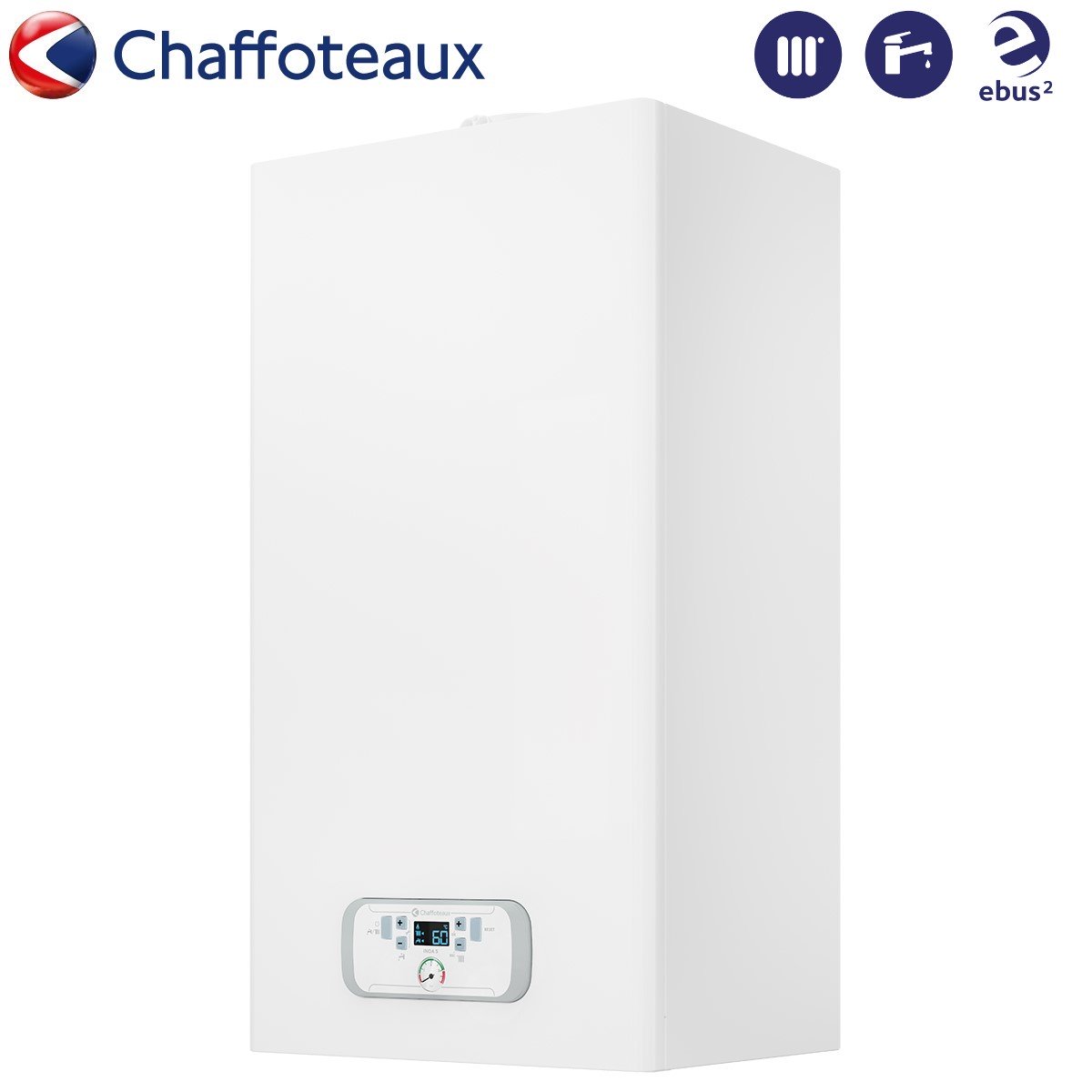 Caldaia a Condensazione Chaffoteaux INOA S 24 Low NOx Metano / Gpl Completa di kit Scarico Fumi