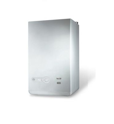 Caldaia Riello START AQUA CONDENS 25 BIS a condensazione con bollitore di 45 lt completa di kit scarico fumi Metano - ErP